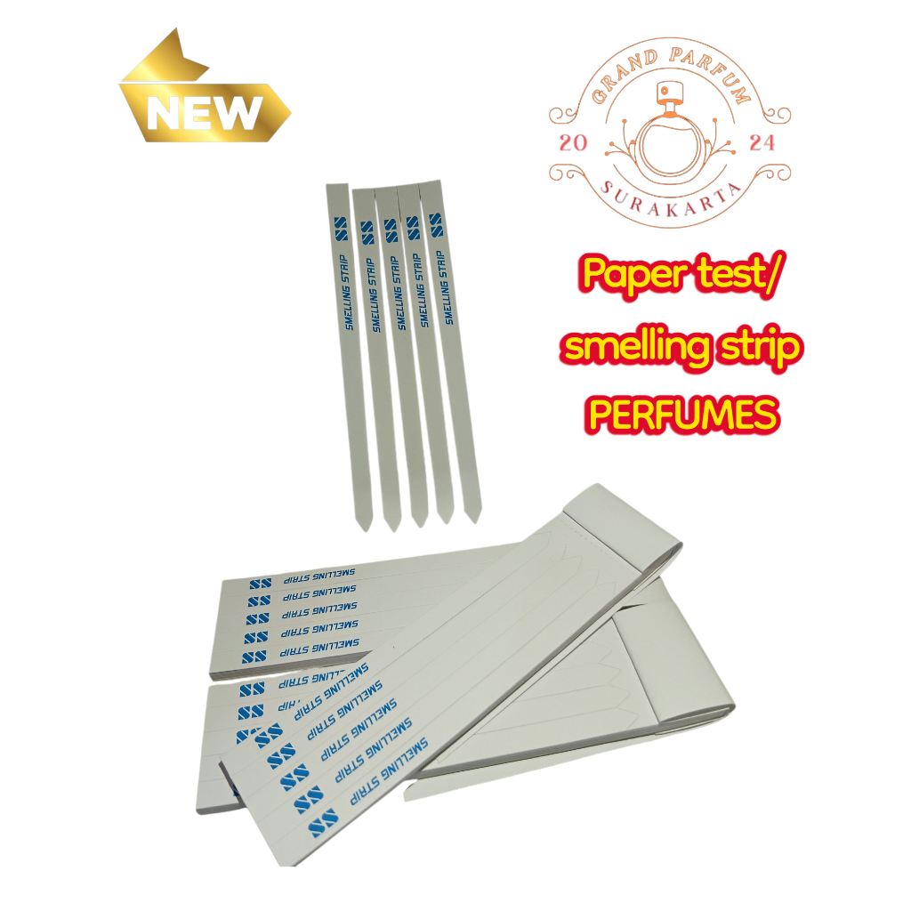 SMELLING STRIP/PAPER TEST AROMA PARFUM (isi 75 strip) BEST QUALITY