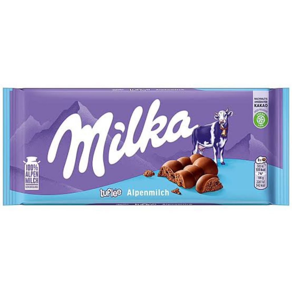 Milka Luflee chocolate - coklat Belanda