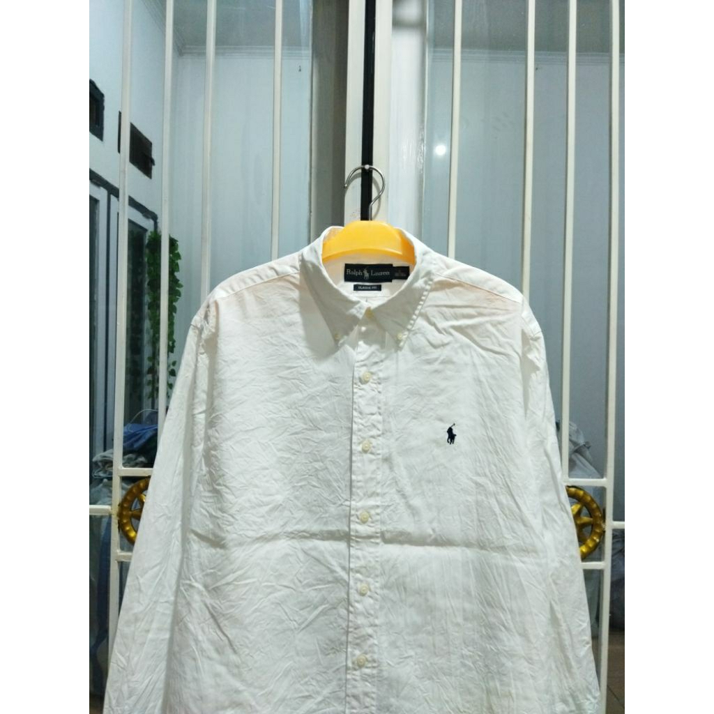 kemeja putih polo ralph lauren 3XL