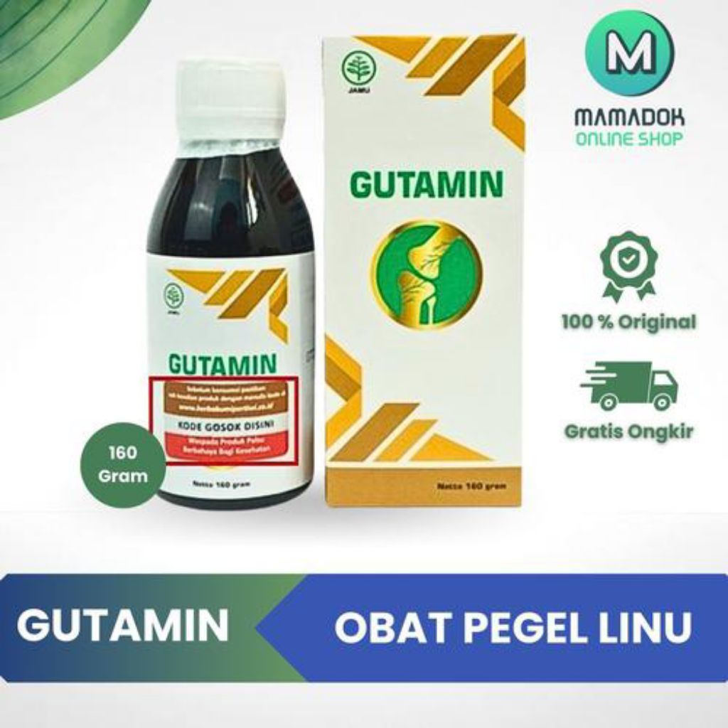 Madu GUTAMIN Obat Asam Urat Kebas Kesemutan Nyeri Sendi