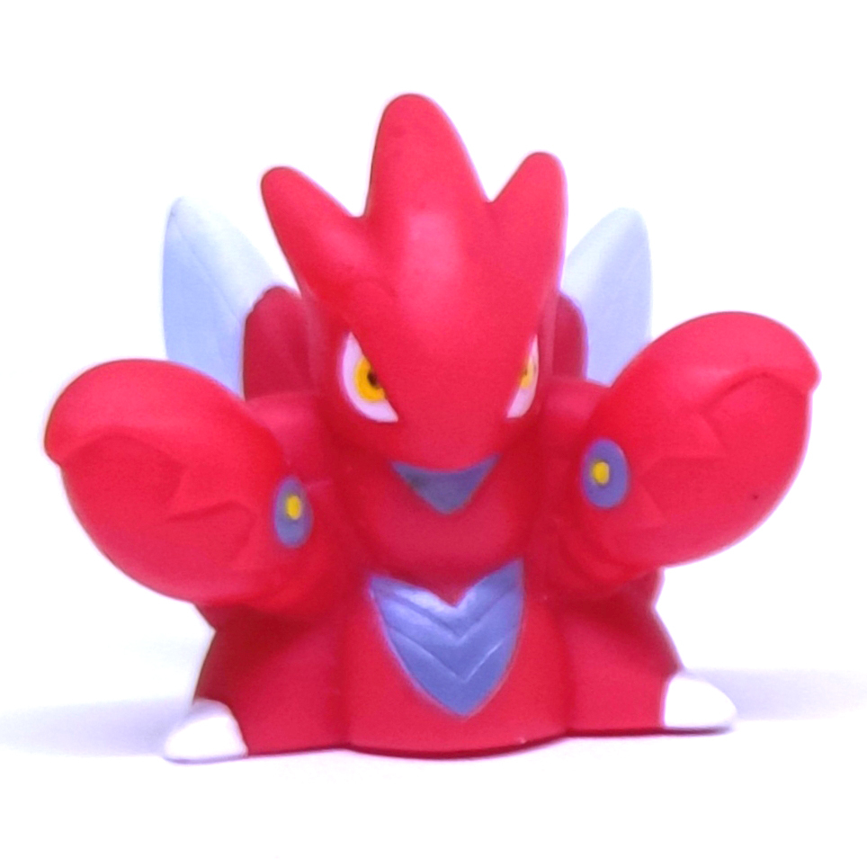 Pokemon BANDAI Kids Figure - Scizor (Pajangan / Finger Doll / JP Rare)