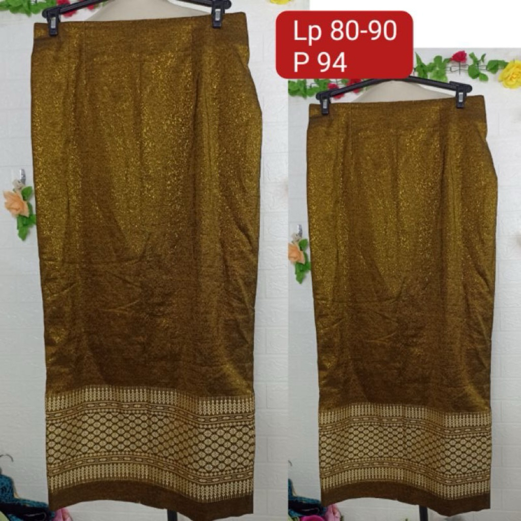 preloved rok songket