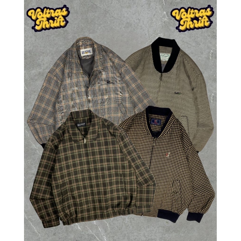 CASUAL TARTAN JACKET