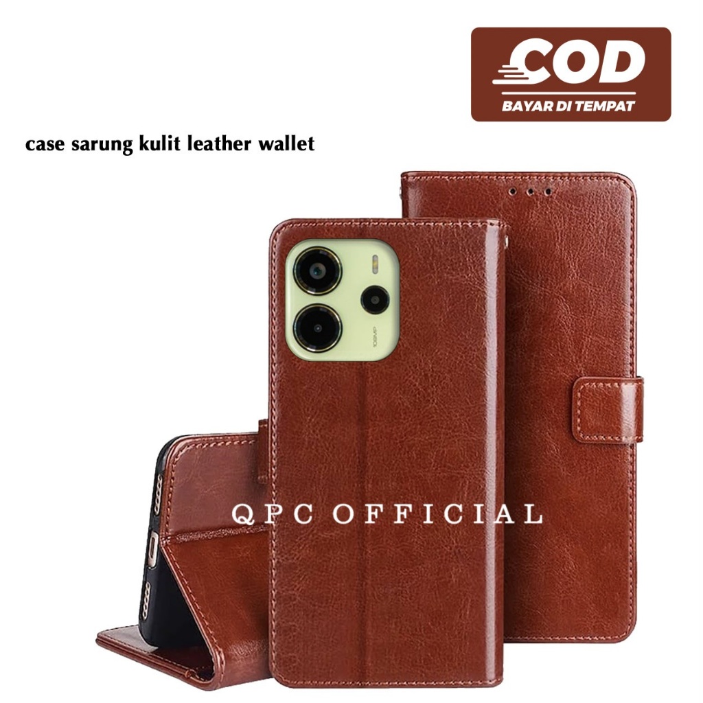 Leather Flip Case Redmi Note 14 4G Redmi Note 14 5G Redmi Note 14 Pro 4G Redmi Note 14 Pro 5G Redmi 