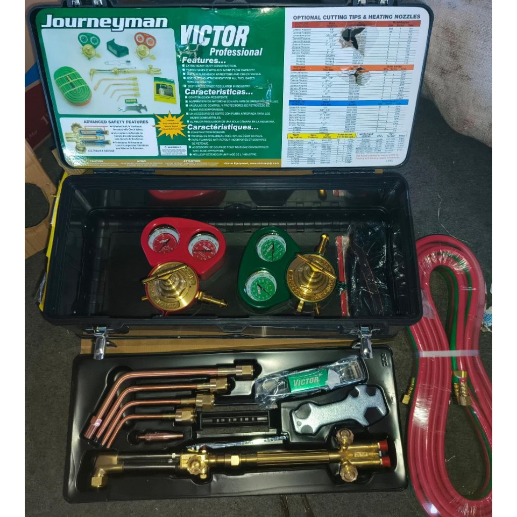 victor journeyman alat las welding komplit