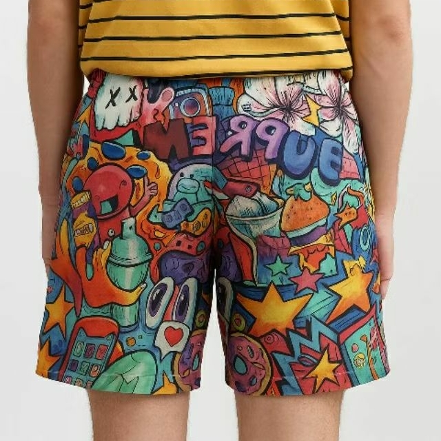 Boxerant boxer Celana pendek boxer viral motif supreme bahan halus