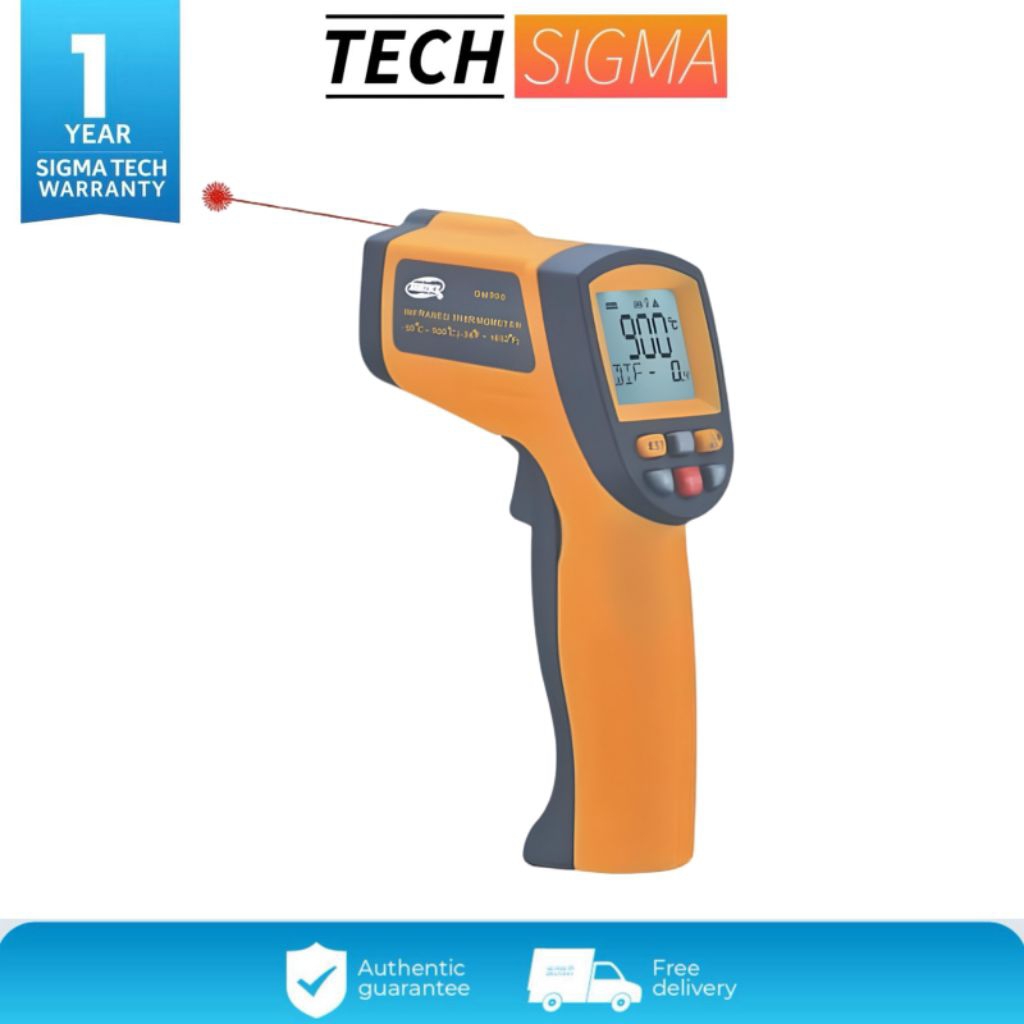 Infrared Thermometer 900 Celsius Benetech GM900 Termometer Gun 900 GM