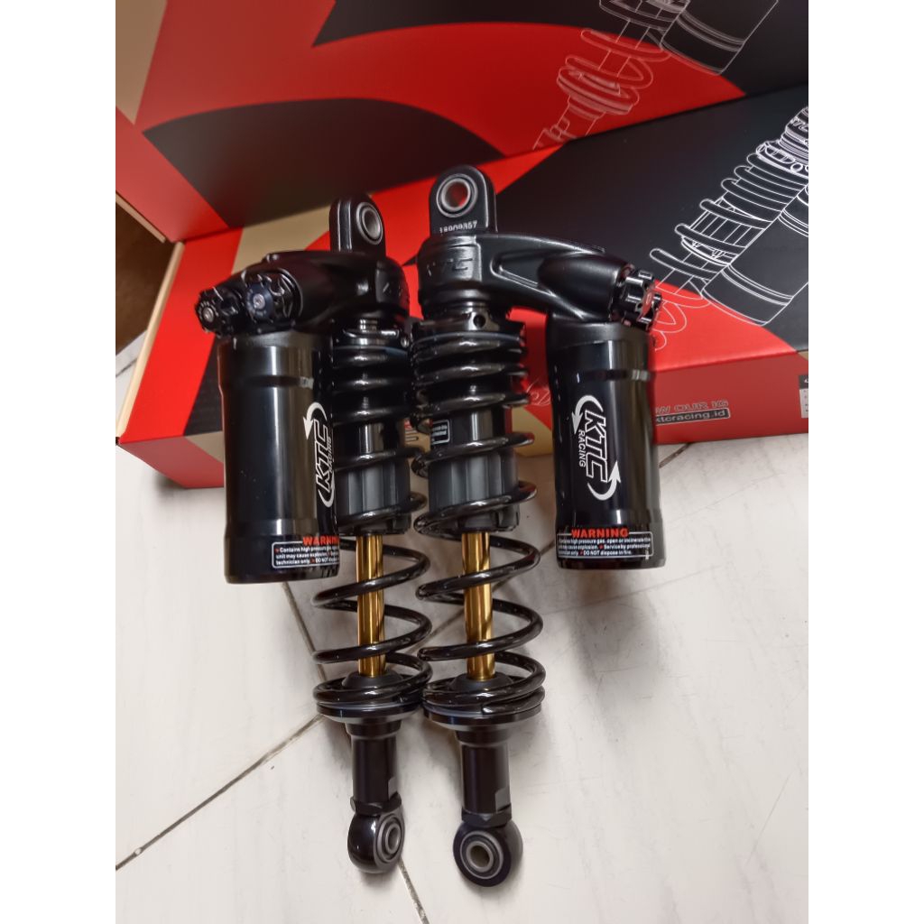 Shok KTC Racing Type GUFO Rxking W175 Cb100 Megapro Tiger Shock Tabung Atas Shock Breaker Original K
