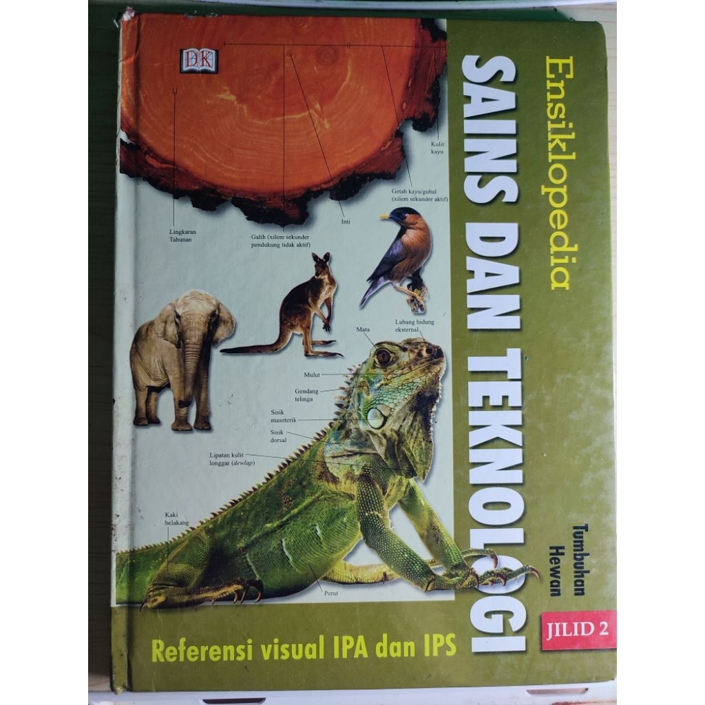 buku ensiklopedia anak DK sains san teknologi tumbuhan hewan hardcover