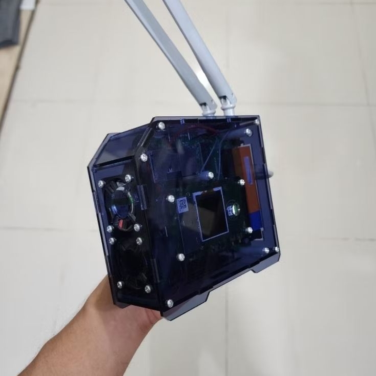 Paket OPENWRT All in one Siap Pakai Stb Hg860p + Tp-link wr840n + modem Huawei e5577