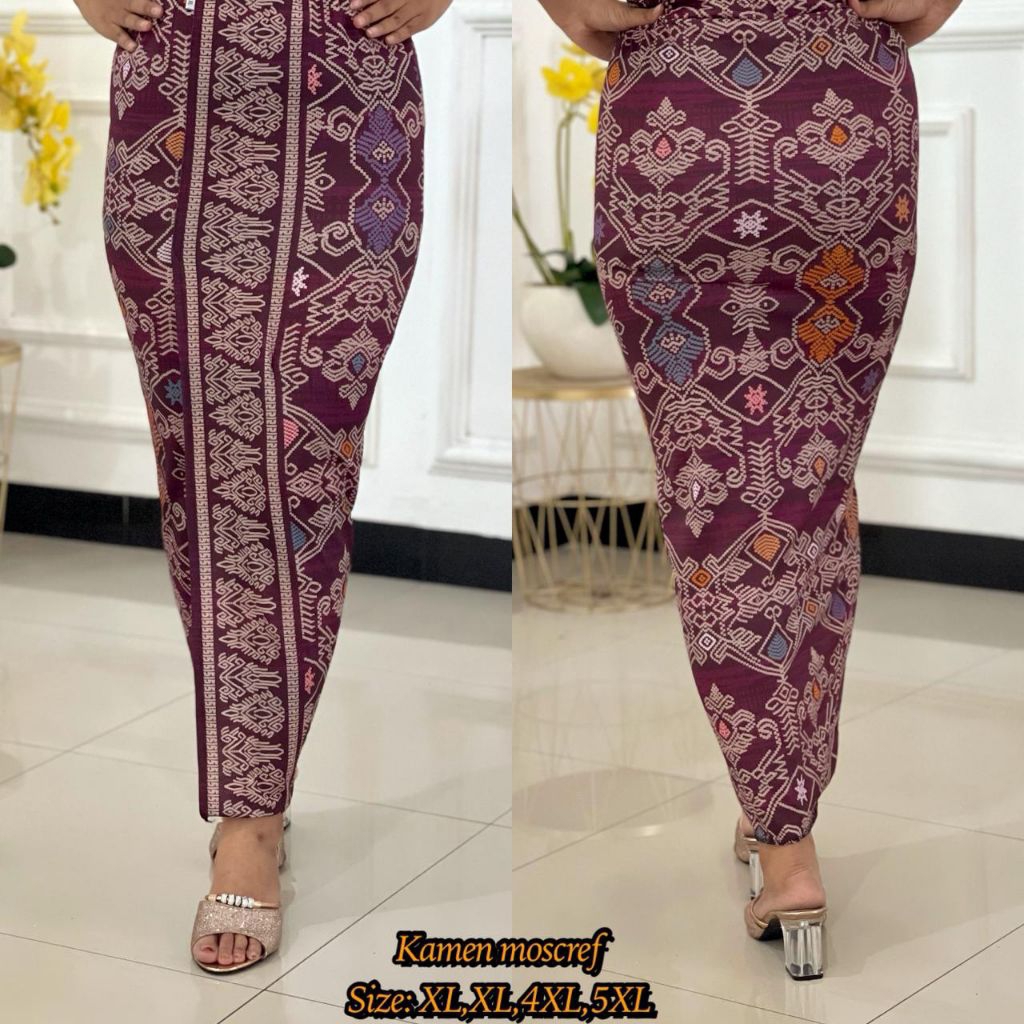 Kamen strait//Kamen moscrep//Kamen moscrep motif songket//Kamen jadi//bawahan wanita//bawahan tradis
