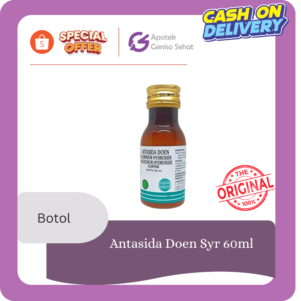 Antasida doen erela sirup | obat maag sirup