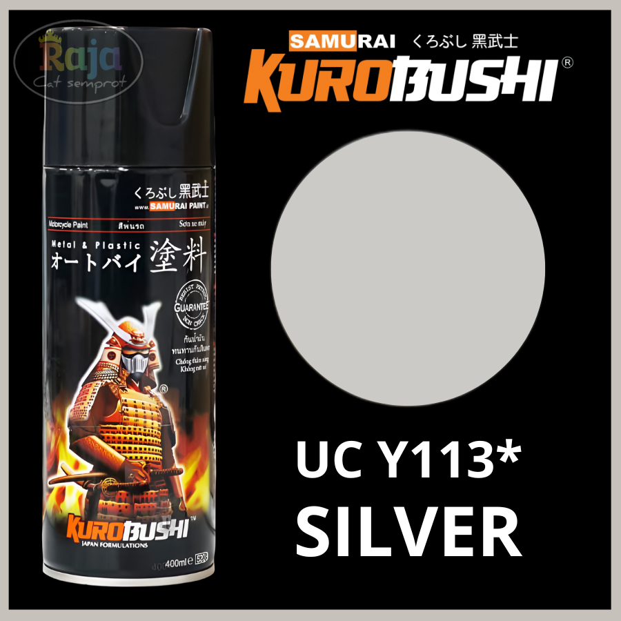 Samurai paint  Silver - UC Y113*