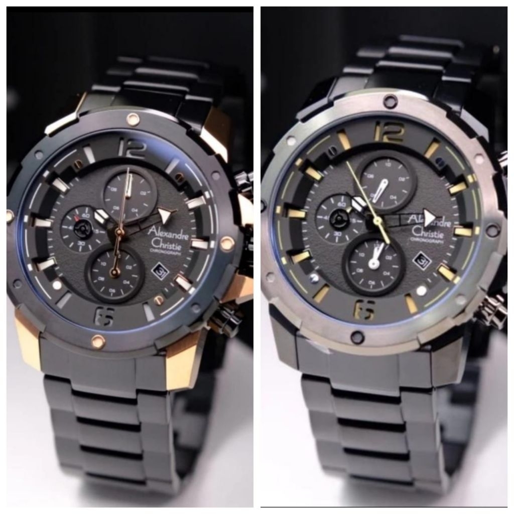 JAM TANGAN PRIA ALEXANDRE CHRISTIE 6410/AC6410MC/AC6410  (ORIGINAL)