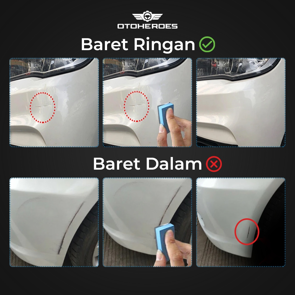 Poles Coating Sealant Mobil Hilangkan Goresan & Baret Halus Instan Wax Polish Premium, Hapus Lecet & Lindungi Cat Mobil