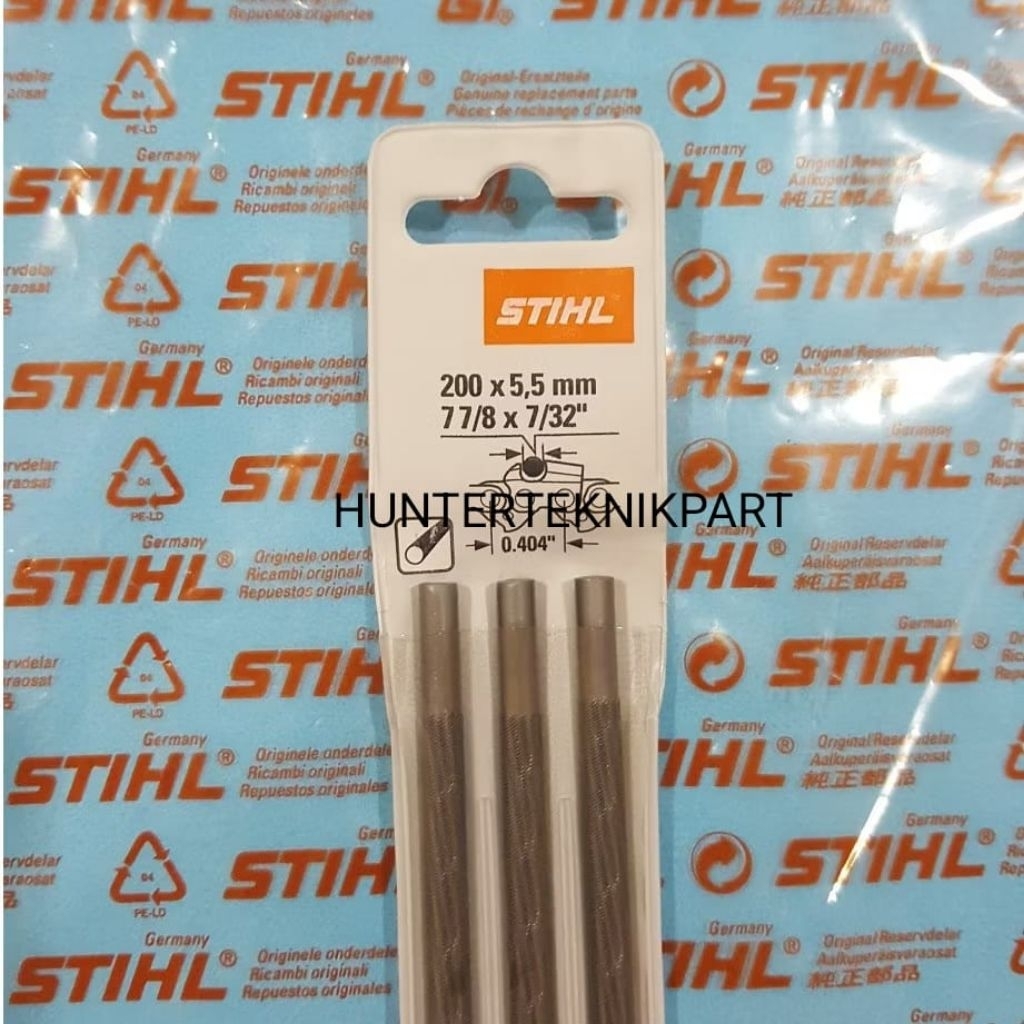 kikir bulat 5.5 stihl original chainsaw kikir 5.5 untuk rantai senso stihl ori 3 BATANG