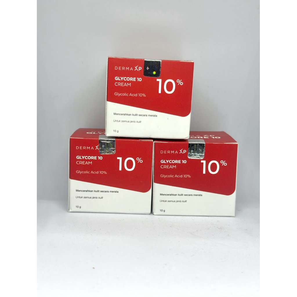 [ORIGINAL] Derma Xp Glycore 10% Cream 10 gr - Glycolic Acid