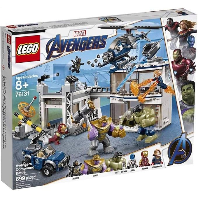 LEGO Marvel 76131 Avengers Compound Battle Thanos Headquarters Figures