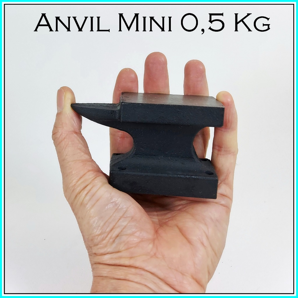 Anvil Mini Paron Catok Ragum Landasan Tempa Vise Alat kerja tool koleksi 500 gr