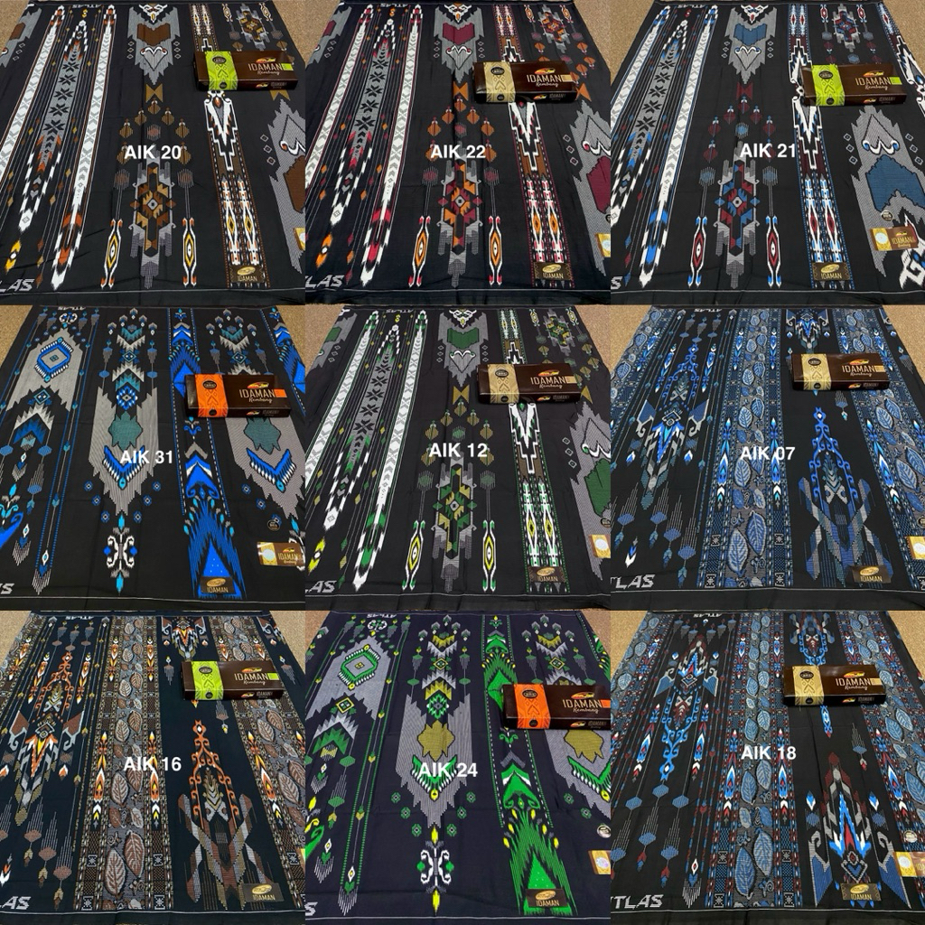 sarung atlas idaman harmoni|atlas serasi|motif BHS|terbaru