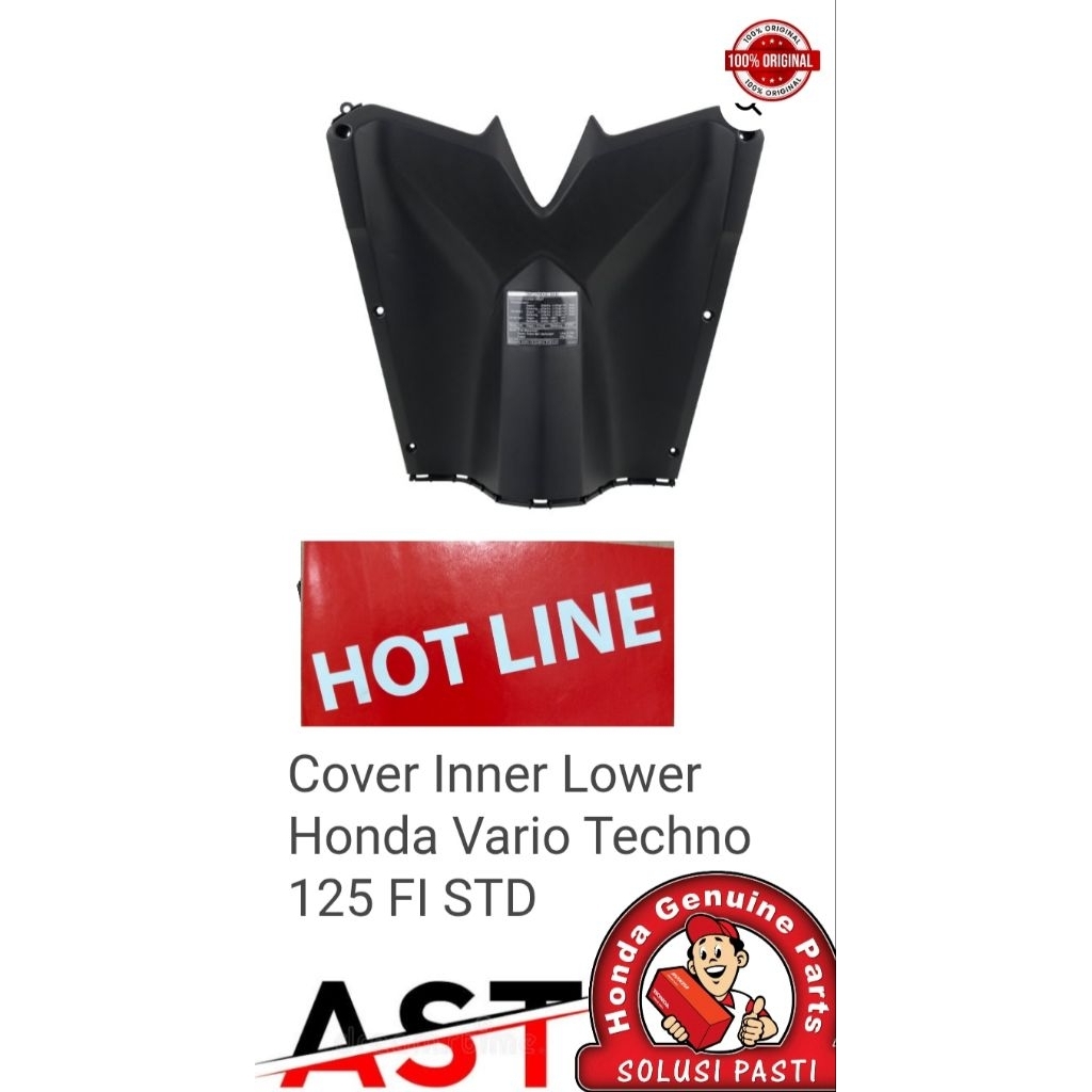 8114AkZR600ZB cover iner bawah vario125 ORIGINAL GARANSI AHM(stok terakhir)