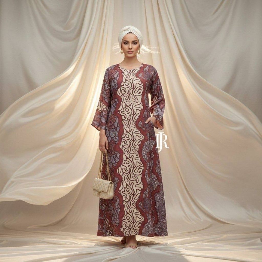 Gamis Abaya Jumbo Rayon Premium - Abaya Simple Elegan