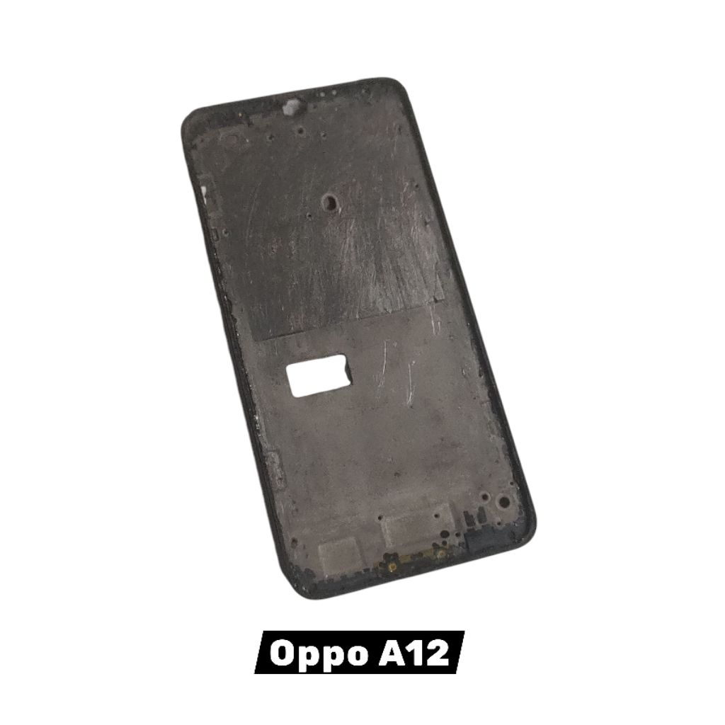 frame tatakan tulang lcd oppo A12 ori copotan