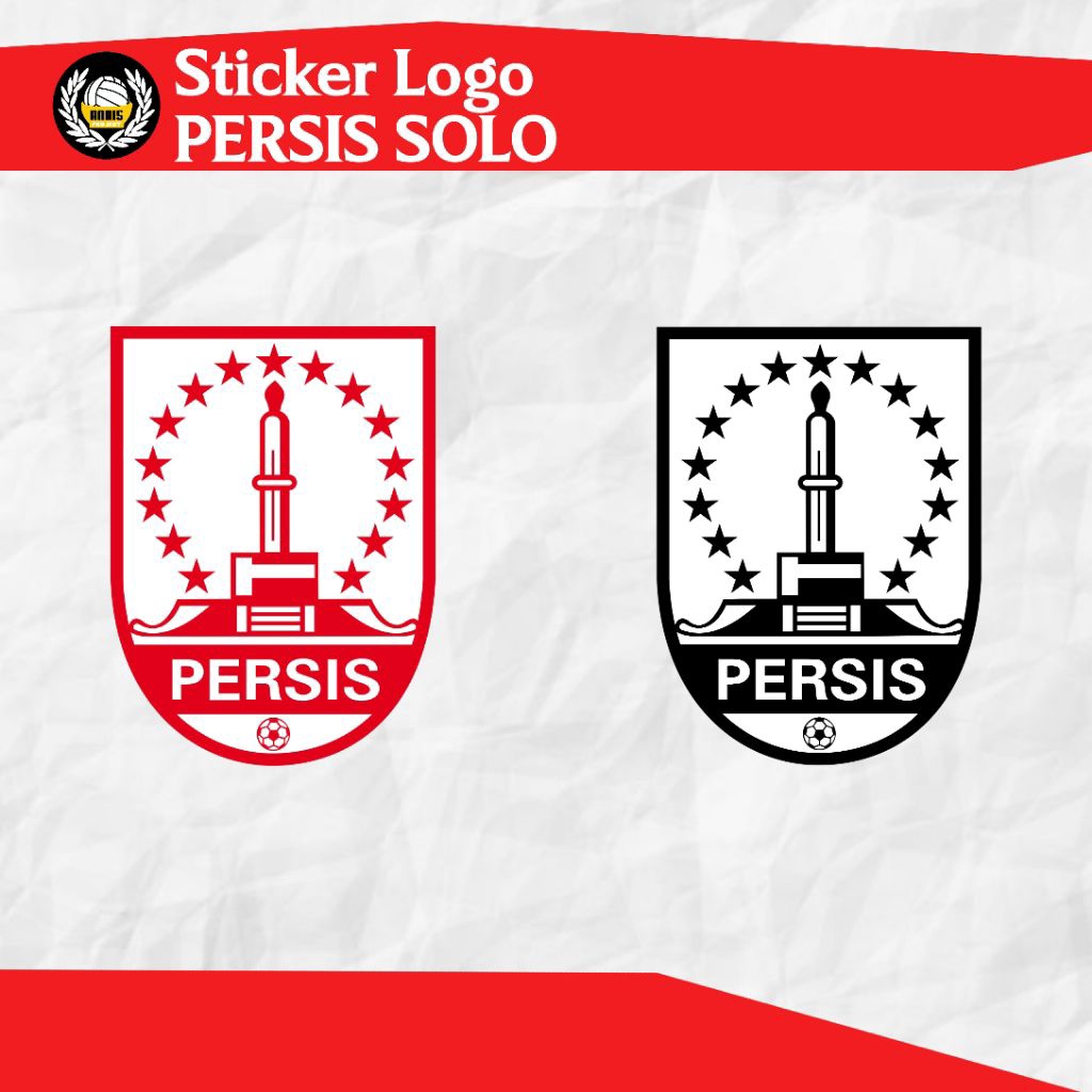 Sticker Logo Persis Solo