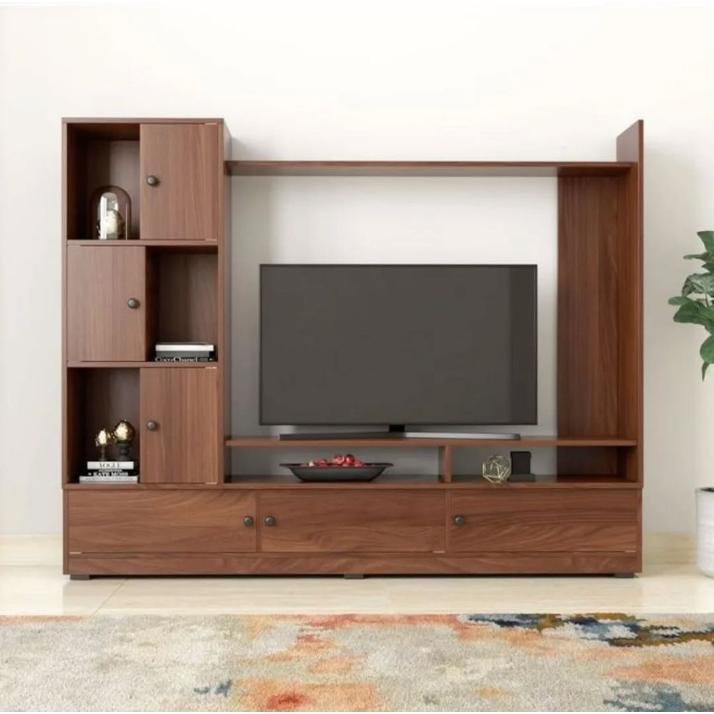 bufet tv kayu jati minimalis, bufet jati great A solid ukuran 200x180