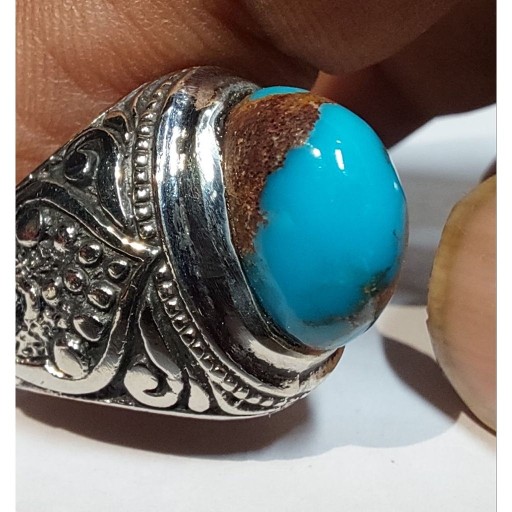 PIRUS MESIR BIRU GRADASI EST DIM 13x7,5x9 RING 7,5