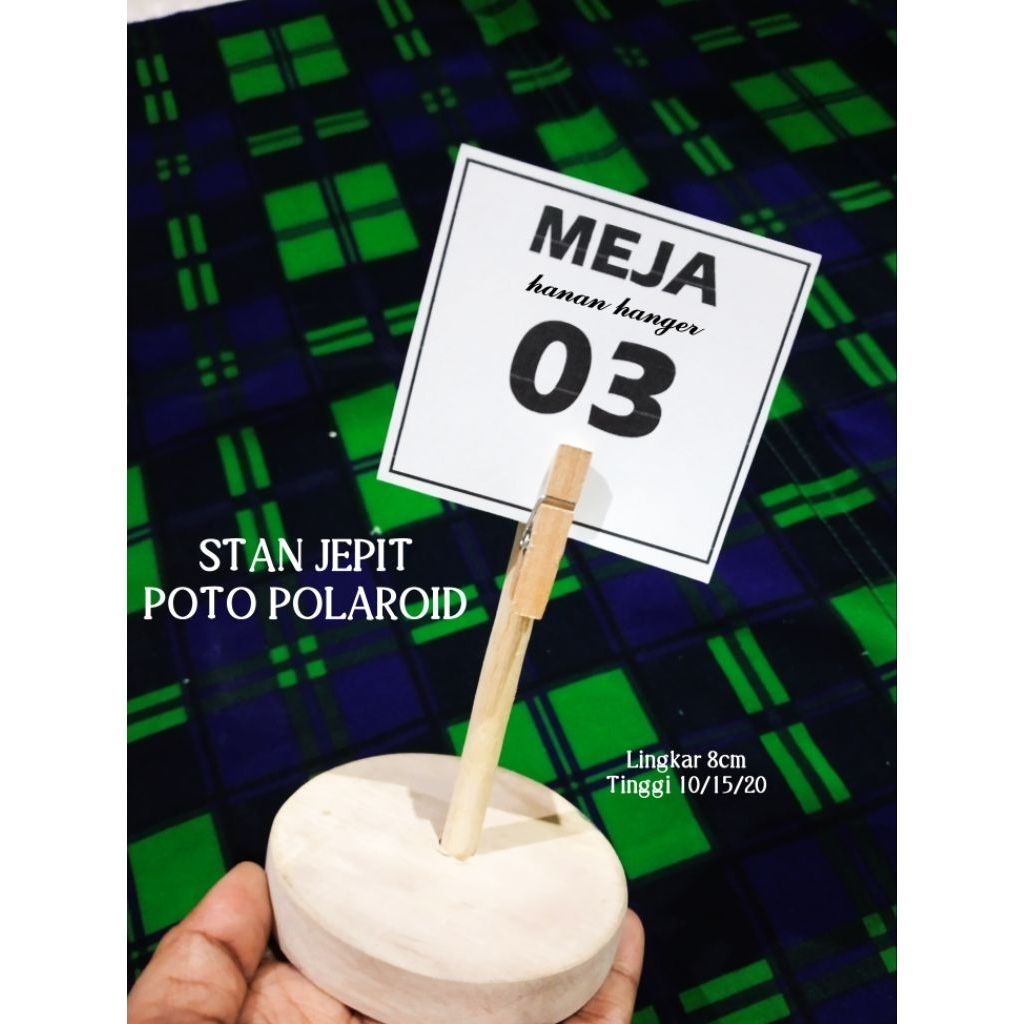 Stan meja stan harga stan poto polaroid