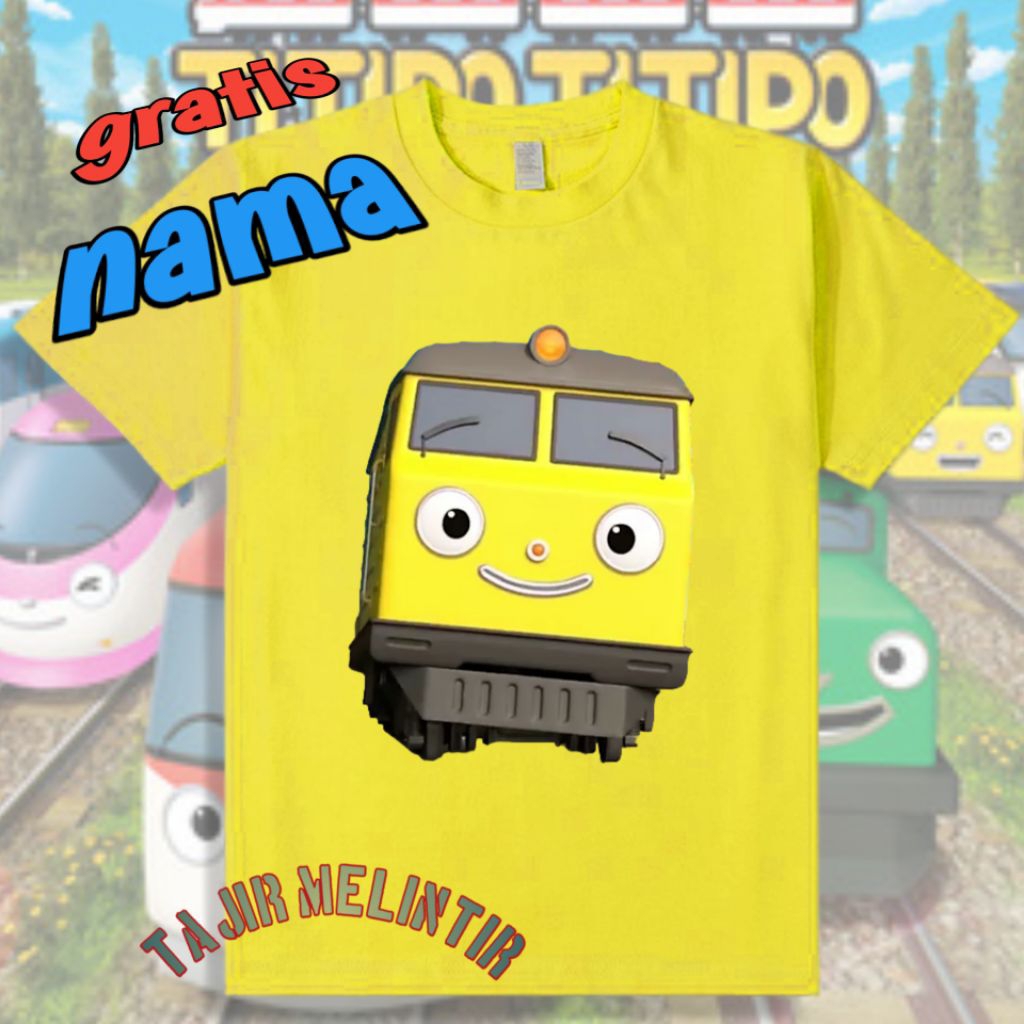 Kaos Anak Baju Anak usia 5 tahun Titipo titipo loco