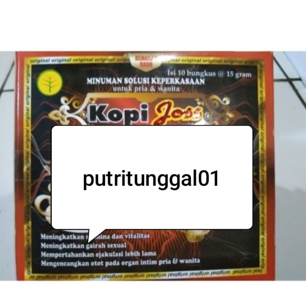 kopi JOS ORIGINAL