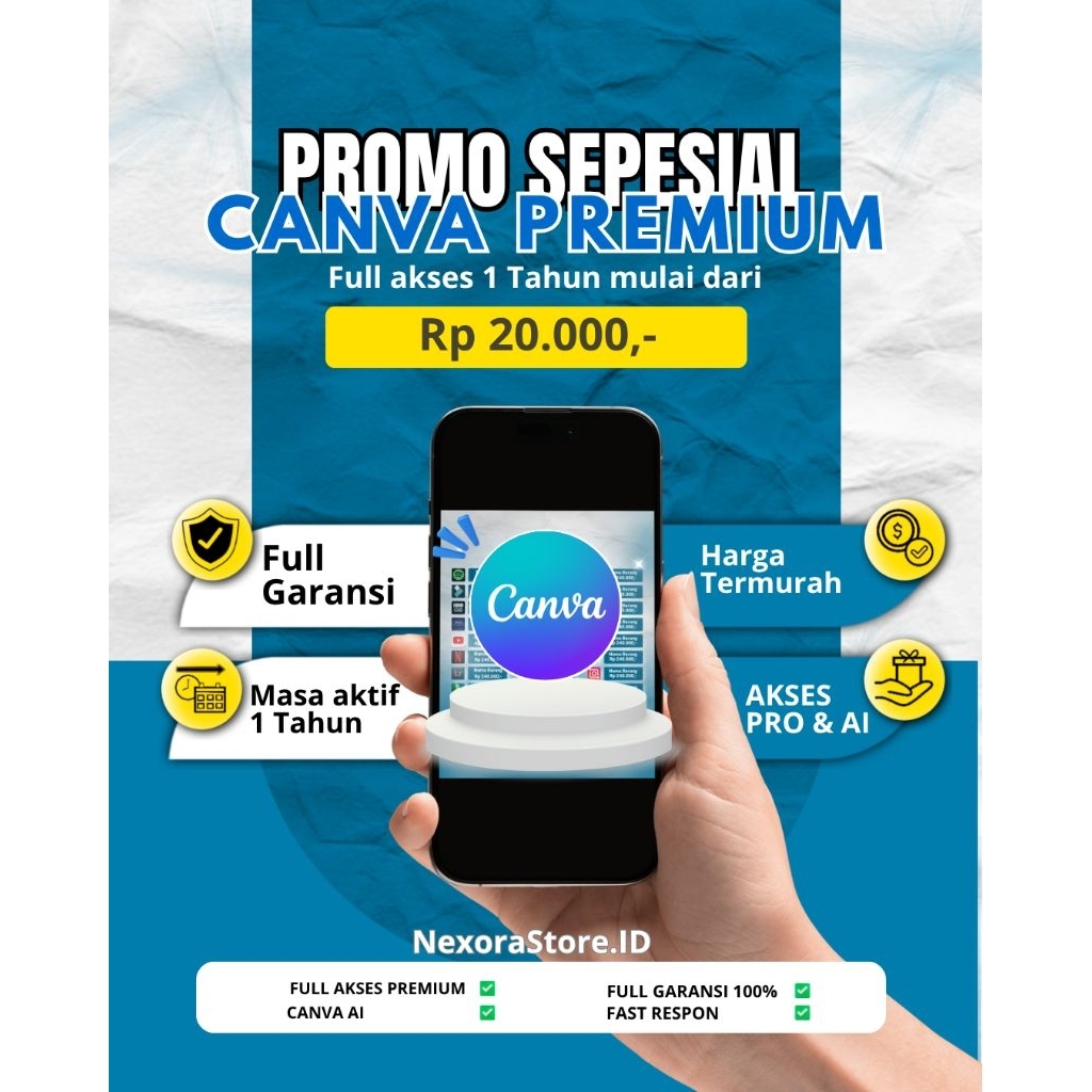 15000++ TEMPLATE CANVA PRO PREMIUM SIAP PAKAI