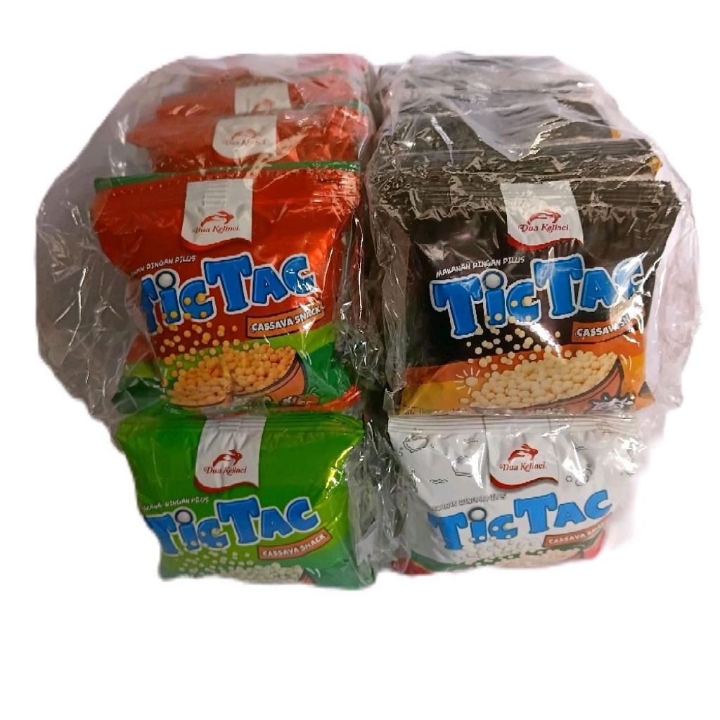 Makanan Ringan Pilus Tictac Cassnava Snack Aneka Rasa