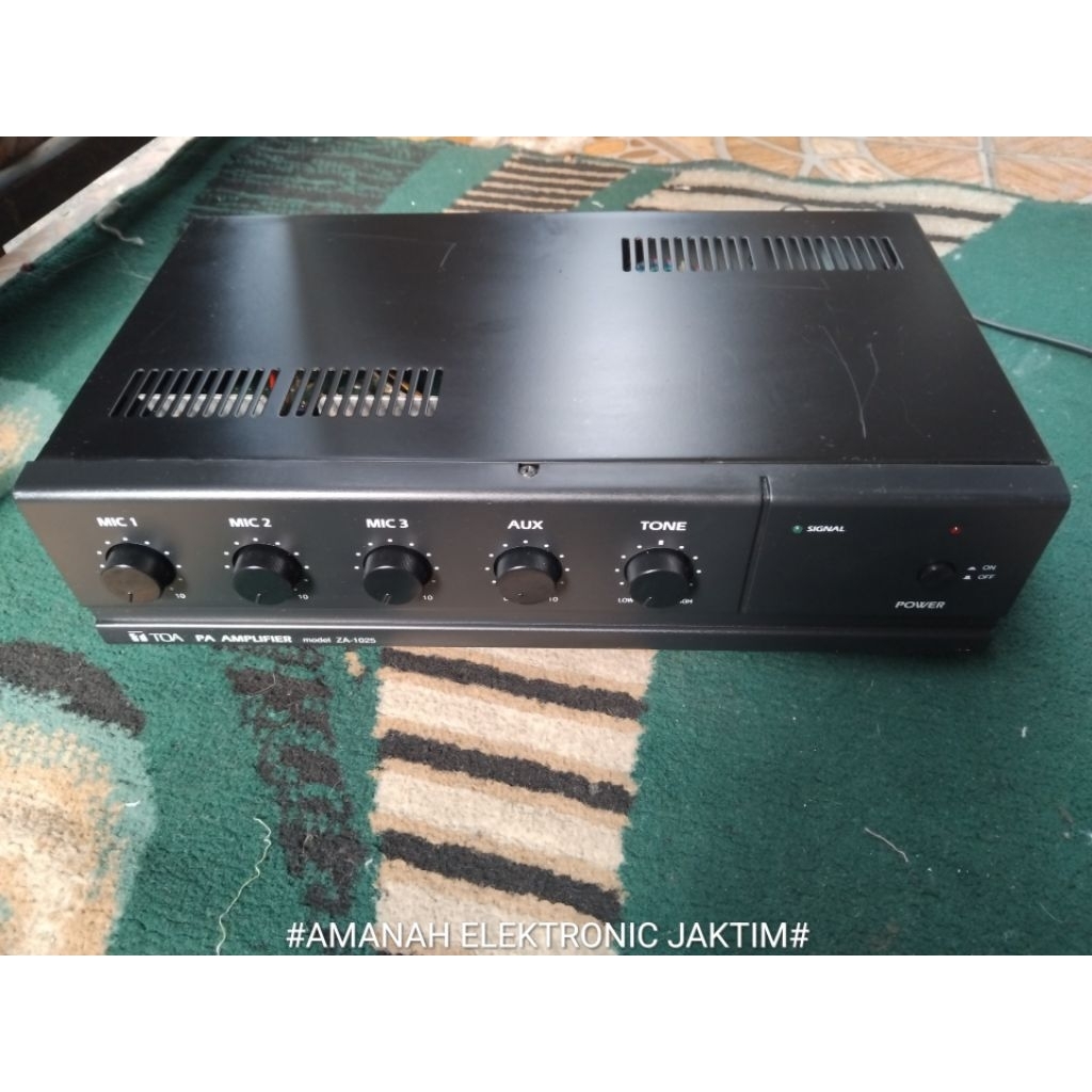 Toa ZA 1025 kondisi 98% dan 100% Original