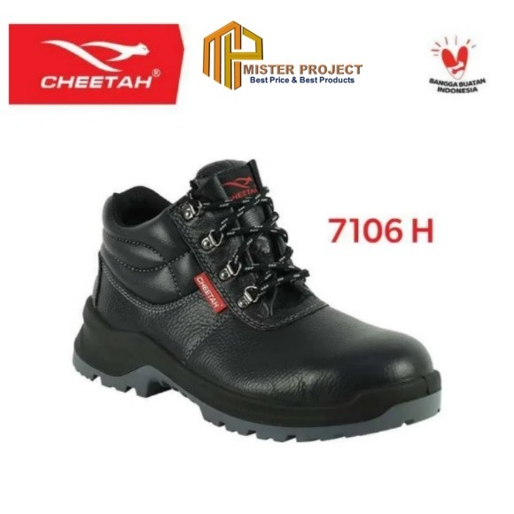 Sepatu Safety Cheetah 7106 / Sepatu Proyek Cheetah/Cheetah 7106