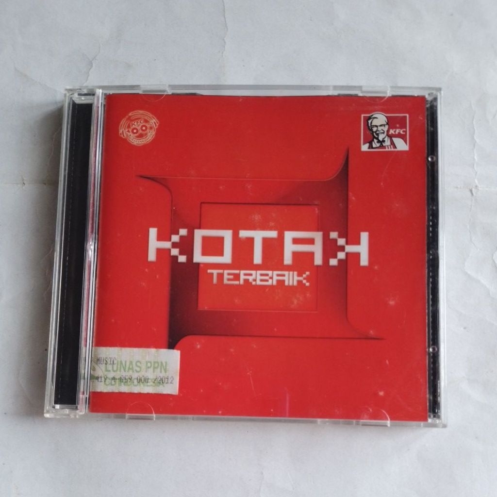 kaset cd audio lagu Kotak terbaik
