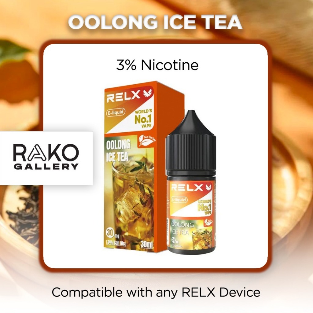 RELX E-liquid Salt Nic 30ml Oolong Ice Tea