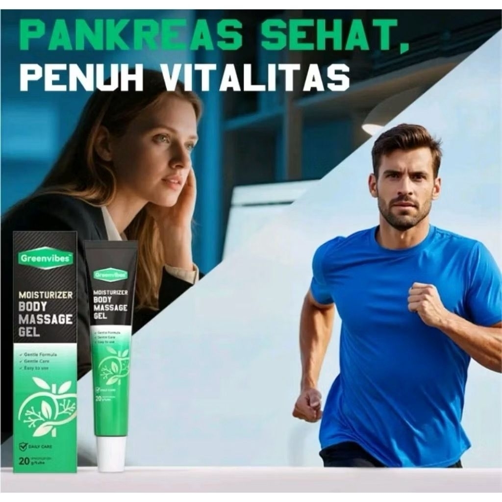 READY SIAP KIRIM‼️MOISTURIZER BODY MASSAGE GEL HERBAL Original 30gr
