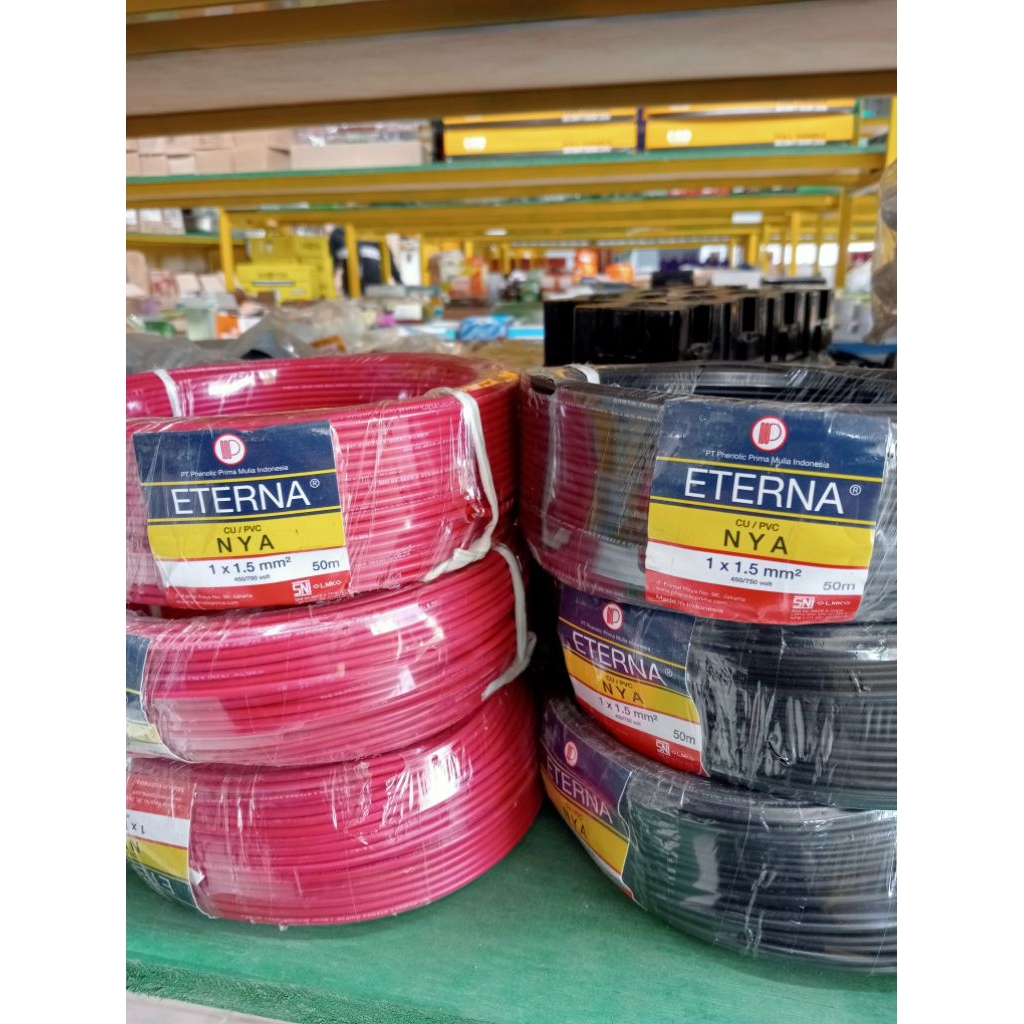KABEL NYA 1X1.5 50M ETERNA