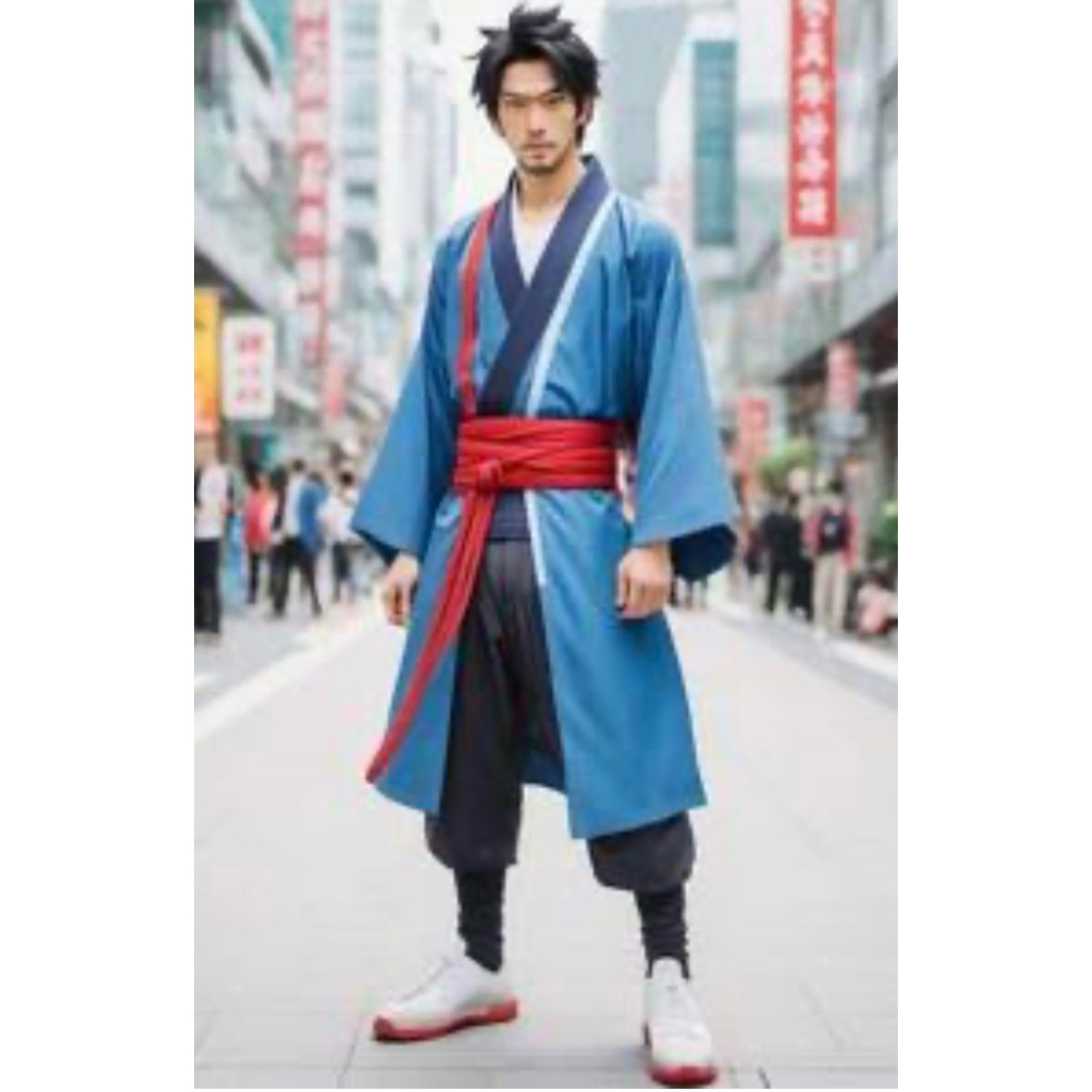 Samurai champloo kimono+scramble 2025 cosplay kimono