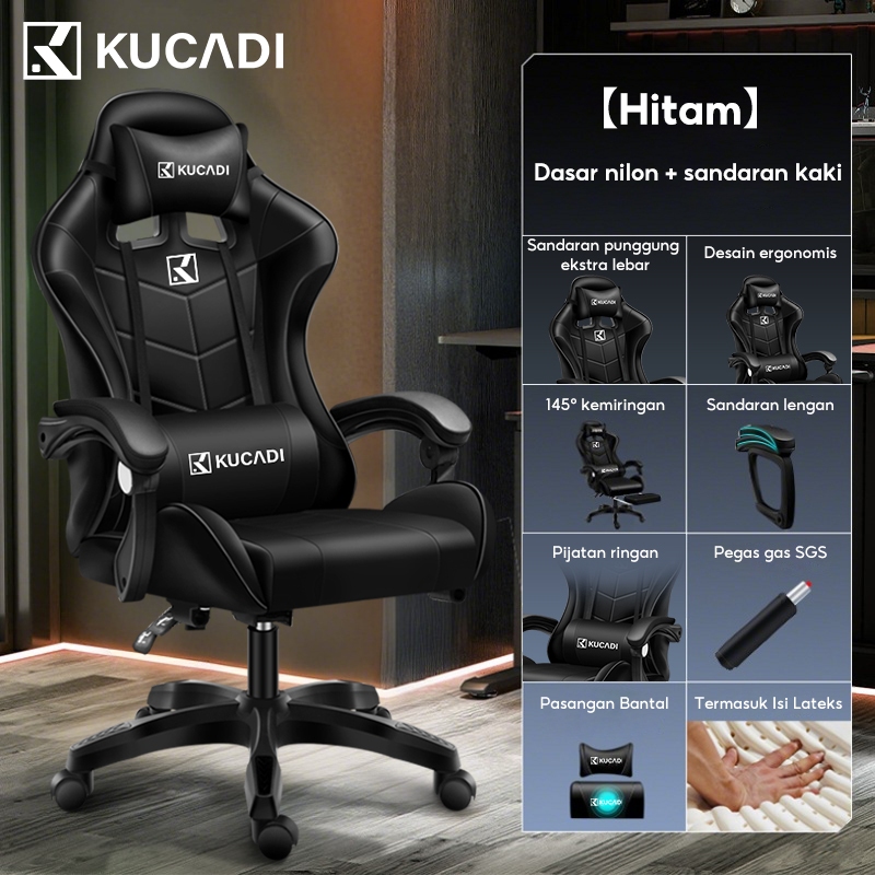 KUCADI [Pengiriman dari Surabaya]  Kursi Gaming/ Gaming Chair / Kursi Gamers / Kursi Gamer / Kursui 