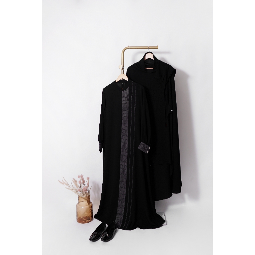 Khadijah Indonesia - Set Gamis Rafhanah & Rahidah Khimar