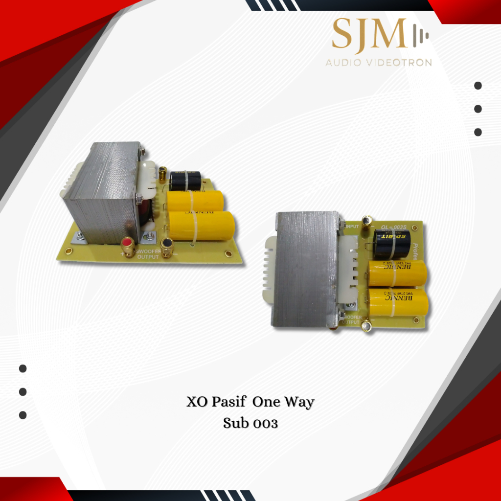 CROSSOVER : XO PARTS / CROSSOVER PASIF 1 WAY (SUB) 003