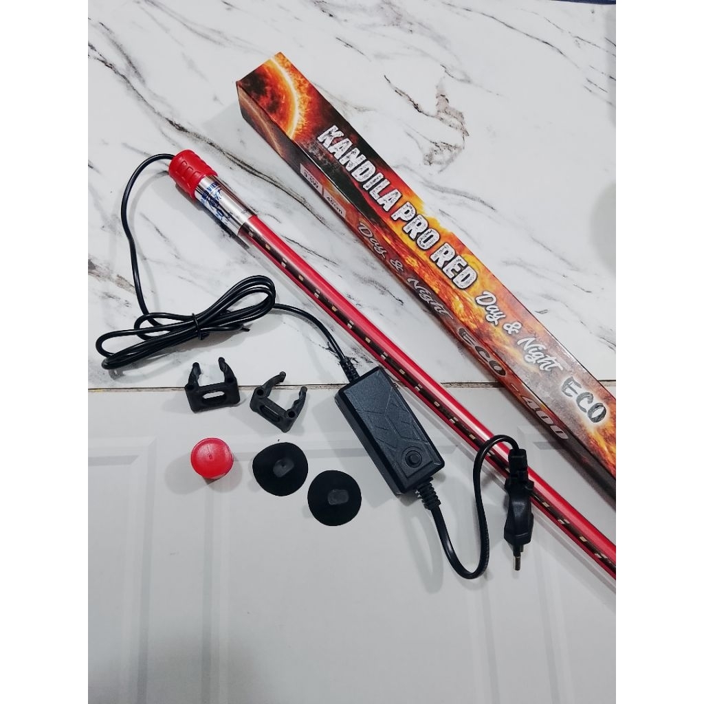 LAMPU CELUP T4 AQUARIUM // LAMPU LED // LAMPU AQUARIUM T4 // KANDILA DAY AND NIGHT ECO 400