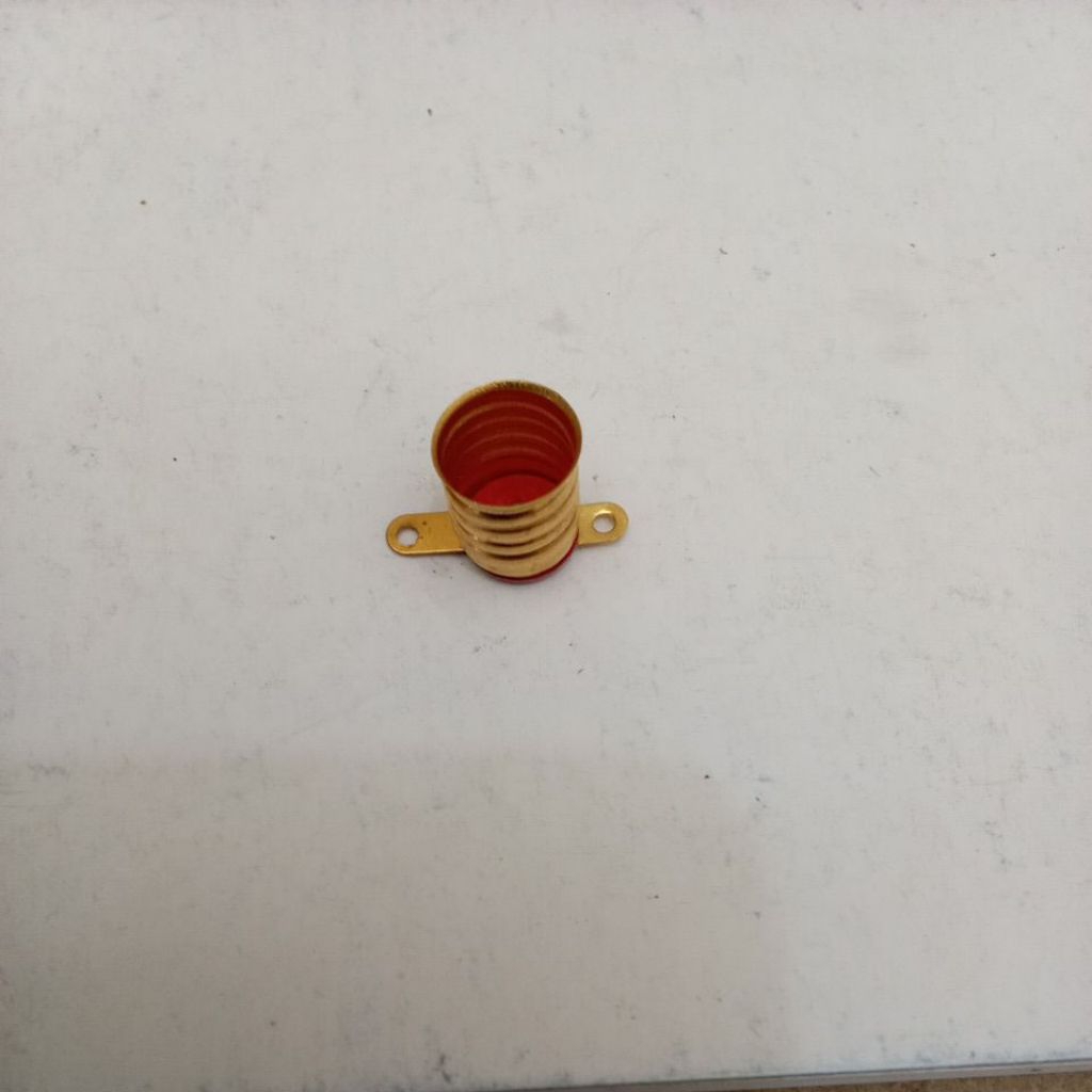 Fitting Dop Senter / Fiting Lampu Bohlam Kuning Kecil Buat Praktek