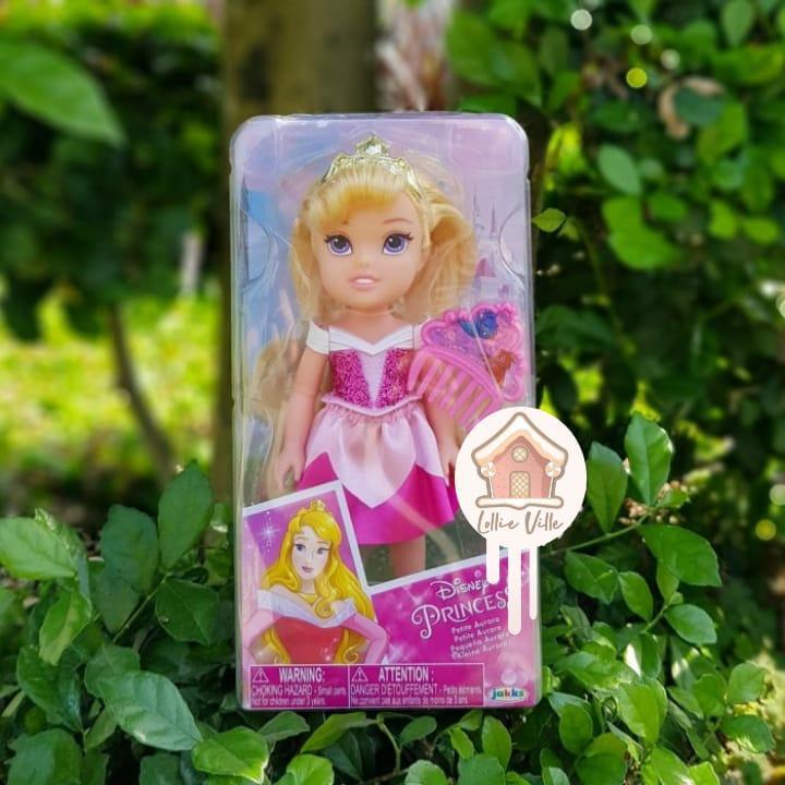 Disney Princess Petite Doll with Comb - Aurora