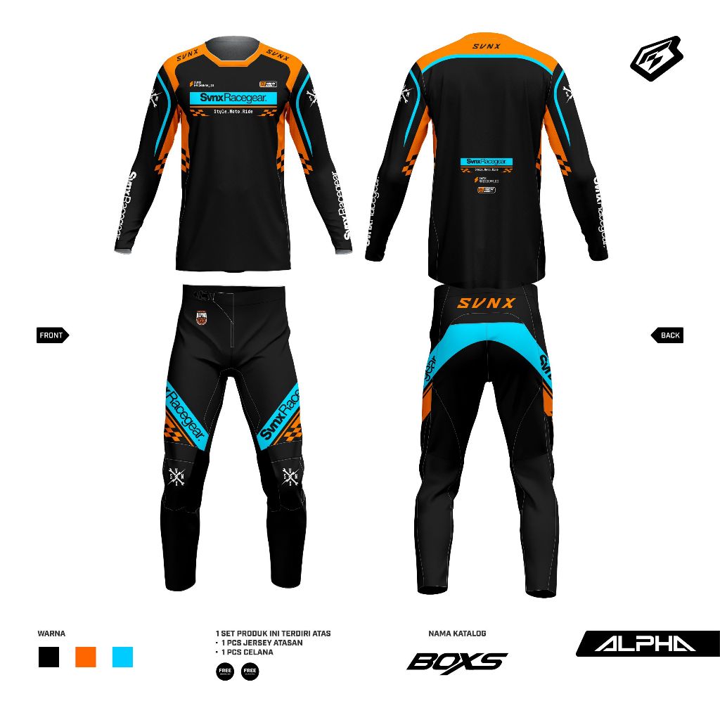 JERSET TRAIL SVNX BOXS SERIES ALPHA