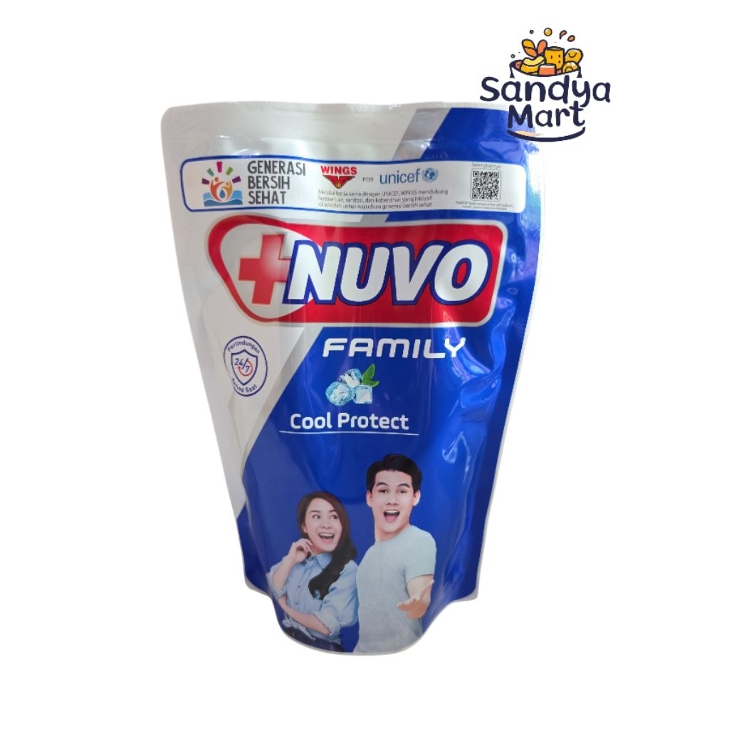 Nuvo Family Cool Protect 400ml Sabun Cair